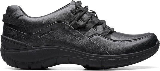 Clarks Women's Wave Range Ap Sneaker Black
