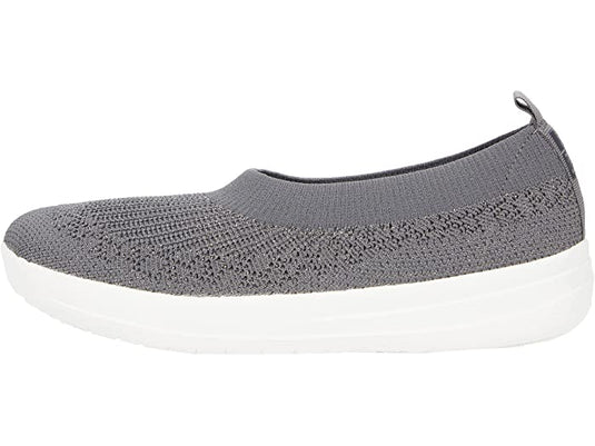 Uberknit Slip on Ballerina Pewter