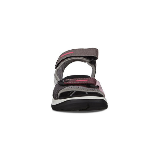 Ecco Women's Offroad Flat Sandals Multicolor Wine