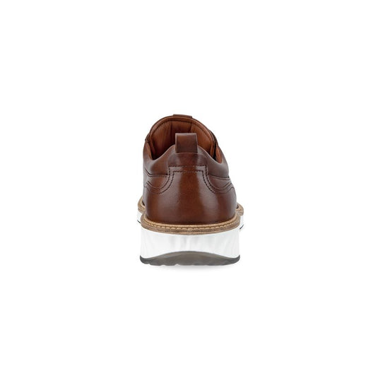 Ecco Men's St.1 Hybrid Derby Shoe Cognac