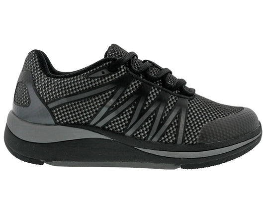 Drew Women's Balance Sneaker Black Mesh Combo
