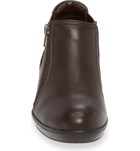 David Tate Women's Bristol Bootie Brown Leather