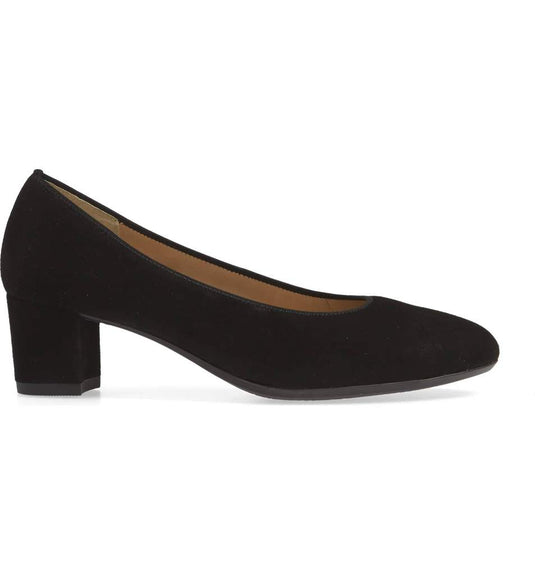 Ara Women's Kendall Pump Black Suede