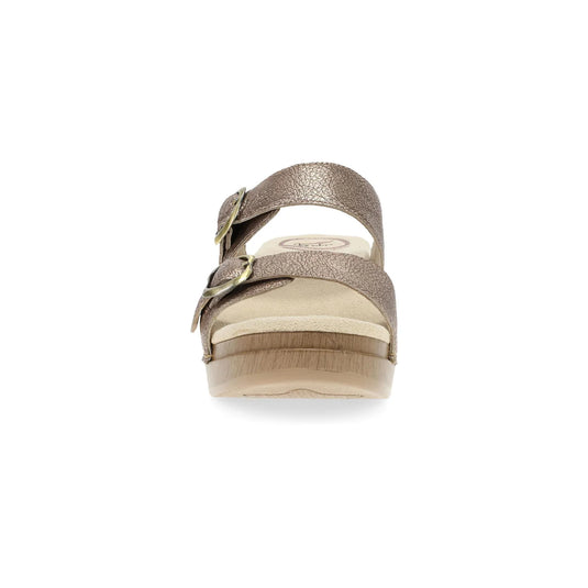 Dansko Women's Sophie Sandal Bronze Metallic