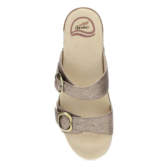 Dansko Women's Sophie Sandal Bronze Metallic
