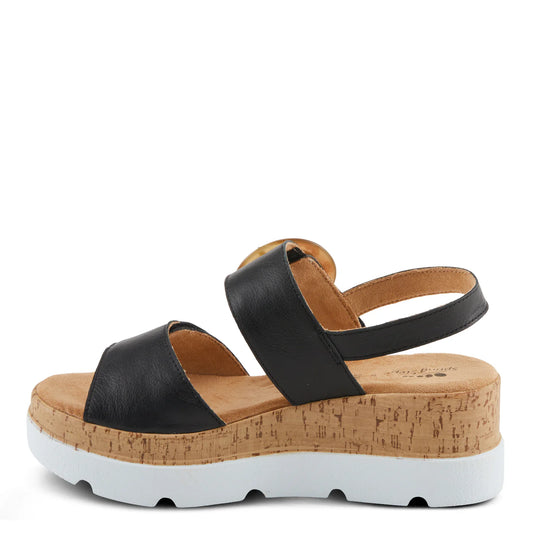 SPRING STEP WOMEN'S ABARAH SANDALS - Black