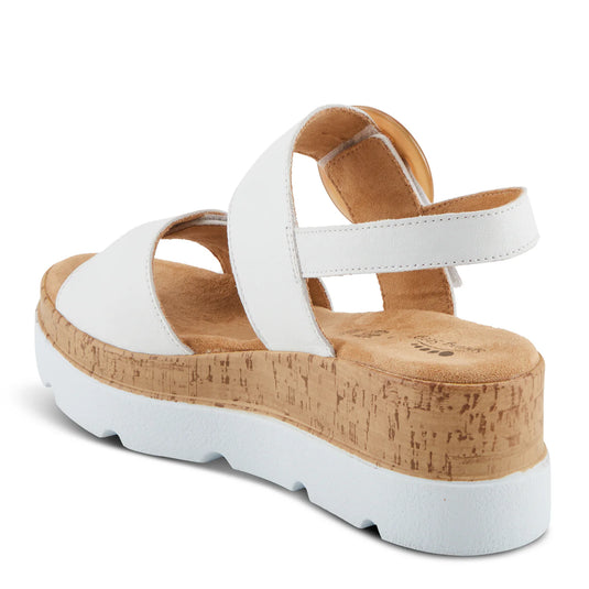 SPRING STEP WOMEN'S ABARAH SANDALS - White