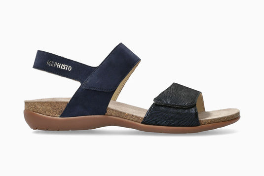 Mephisto Women's Agave Sandals Midnight Blue
