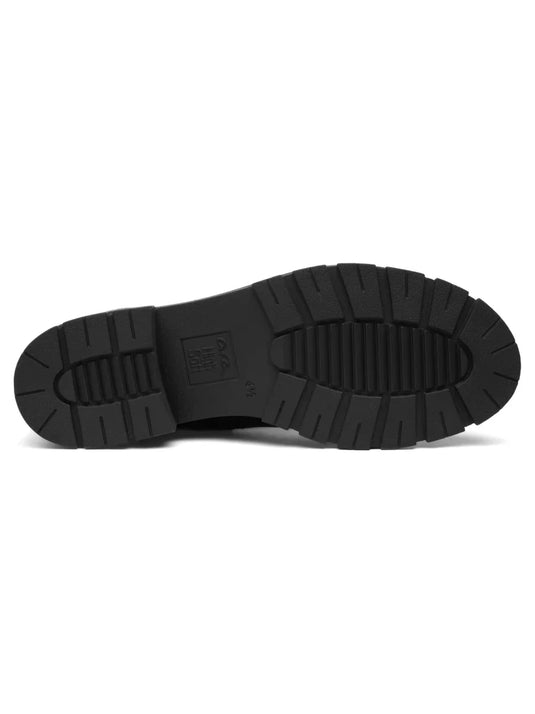 Ara Women's Deon| Dover Lug Sole Front & Inside Zip Boot Black Snake-Multi