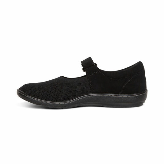 Aetrex Women's Helen Mary Jane Shoes Black