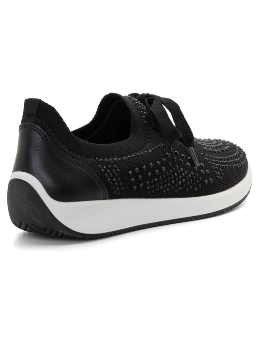 Ara Women Sneakers Lisbon lace - Black