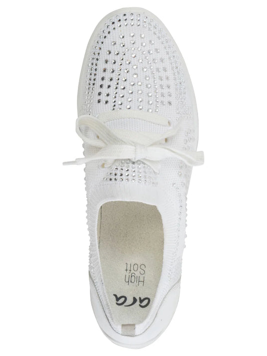 Ara Women Sneakers Lisbon lace - White