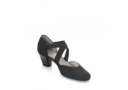 Ara Women's Tiffanie | Toulouse Pump Black Fabric
