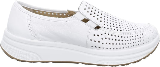 Ara Women's Sapporo 2.0 Slip on Sneaker White