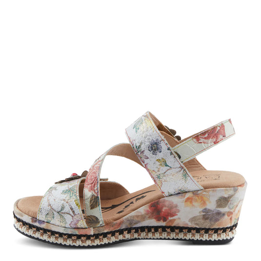 Spring Step L'ARTISTE BLISSFUL SANDALS Ice Multi