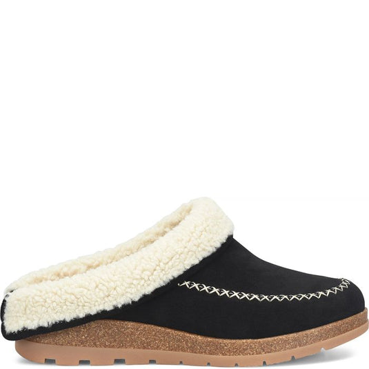 Comfortiva Women's Lucy slipper Black/Beige