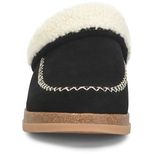 Comfortiva Women's Lucy slipper Black/Beige