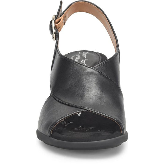 Comfortiva Women's Katara Back Strap Sandal Black
