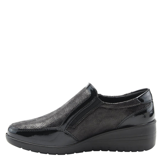 FLEXUS by Spring Step Women's CONCHA SLIP-ON SHOES Black