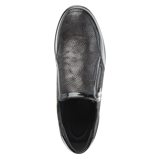 FLEXUS by Spring Step Women's CONCHA SLIP-ON SHOES Black