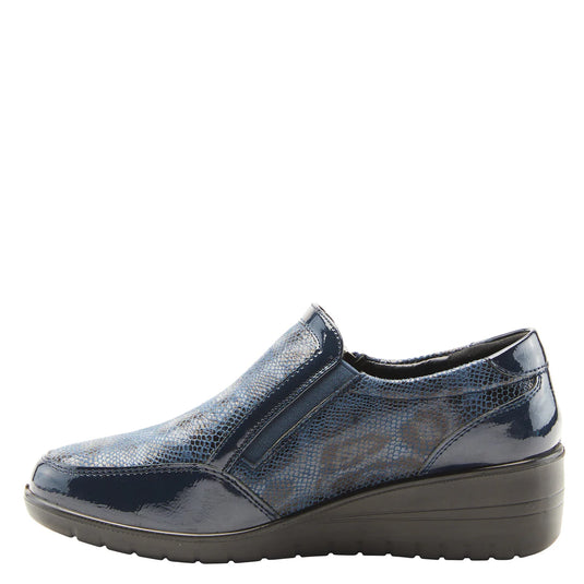 FLEXUS by Spring Step Women's CONCHA SLIP-ON SHOES Navy