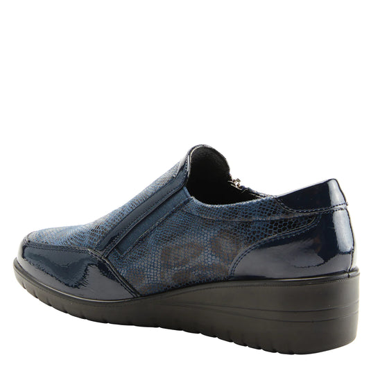 FLEXUS by Spring Step Women's CONCHA SLIP-ON SHOES Navy