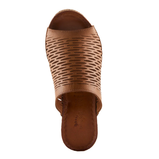 Spring Step Women's Cunacena Slide Brown