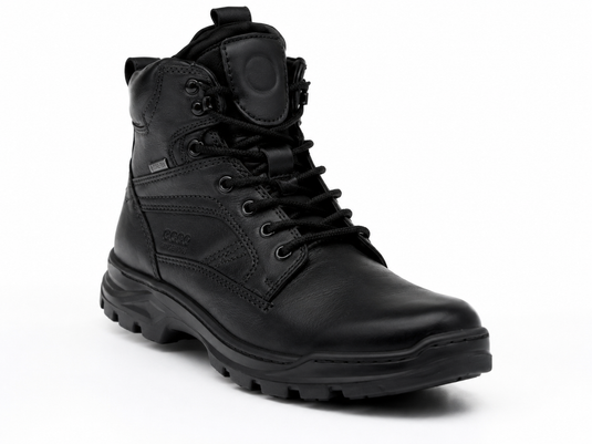 Ecco Track 5 mid-cut lace