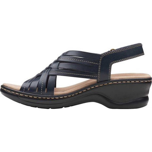 Women's Clarks Lexi Carmen Slingback Sandal Black Leather
