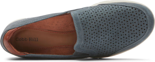 Cobb Hill Lidia Women's Slip On Stone Blue