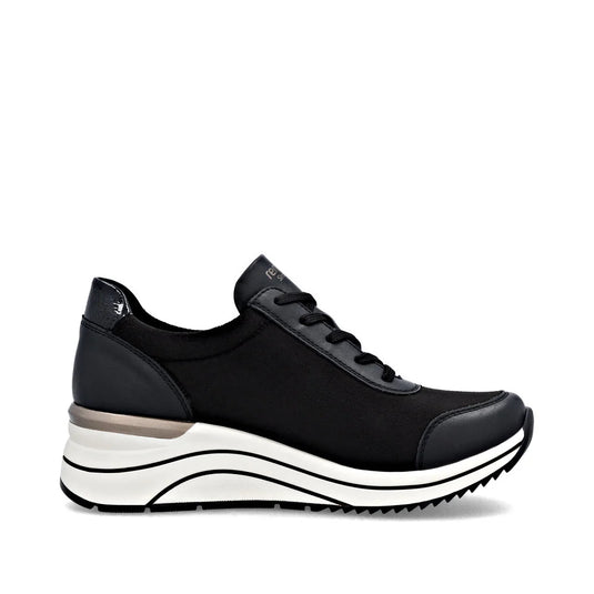 Remonte Women's Eleni Sneaker Black/Bruan