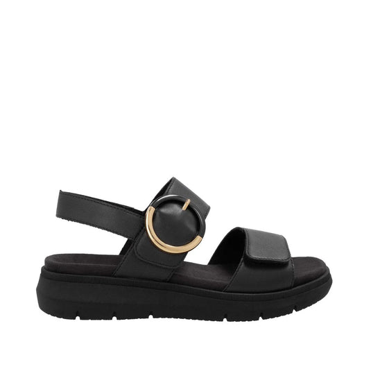 Remonte By Rieker Jocelyn D2K50 Wedge Sandal Black