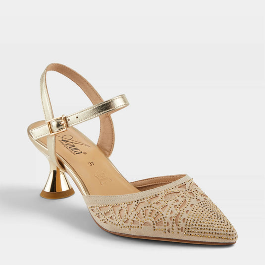 Azura Delicate Sandals Soft Gold