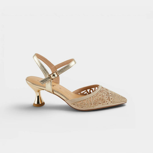 Azura Delicate Sandals Soft Gold