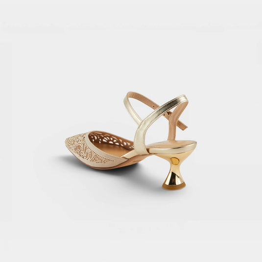 Azura Delicate Sandals Soft Gold