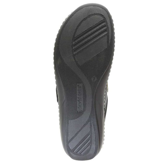 David Tate Women’s Evita Slip-On Shoe Black Micro