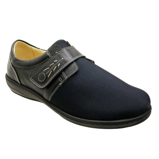 David Tate Women’s Evita Slip-On Shoe Black Micro