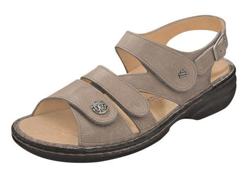 Finn Comfort Women's Gomera Soft Sandals Taupe Equip