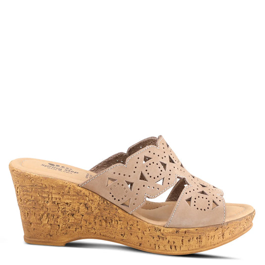 Spring Step Women's Flamyo Slide Sandals Beige