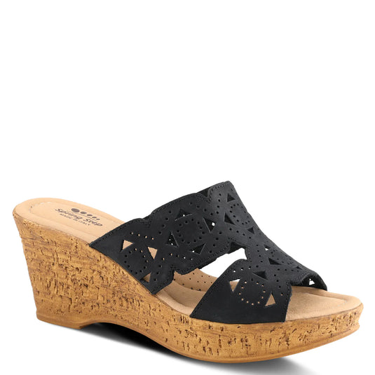 Spring Step Women's Flamyo Slide Sandals Black