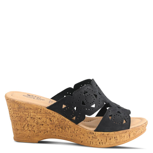 Spring Step Women's Flamyo Slide Sandals Black