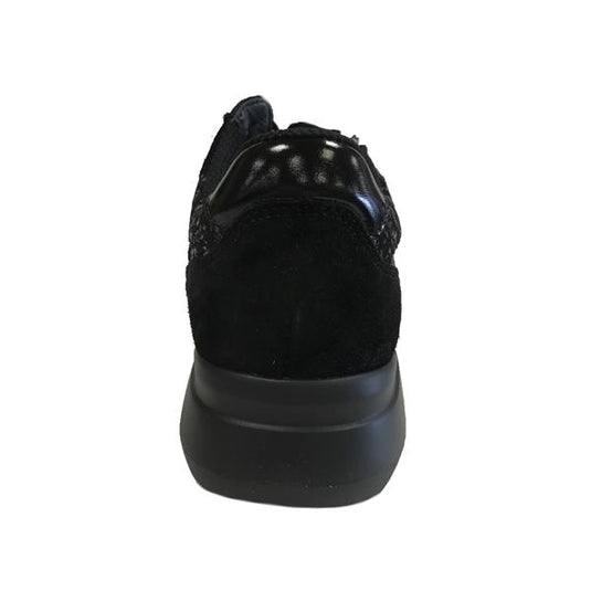 Waldlaufer Women's K-Funky Sneaker Black