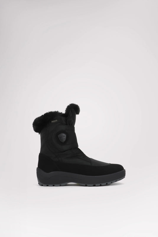 Pajar Moscou 3.0 Women's Velcro Boot w/ Ice Gripper - Black