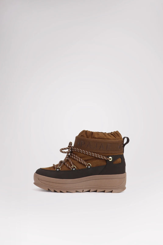 Pajar Galaxy Mini Suede Women's Pull On Boot - Cooper/ Ground Coffee