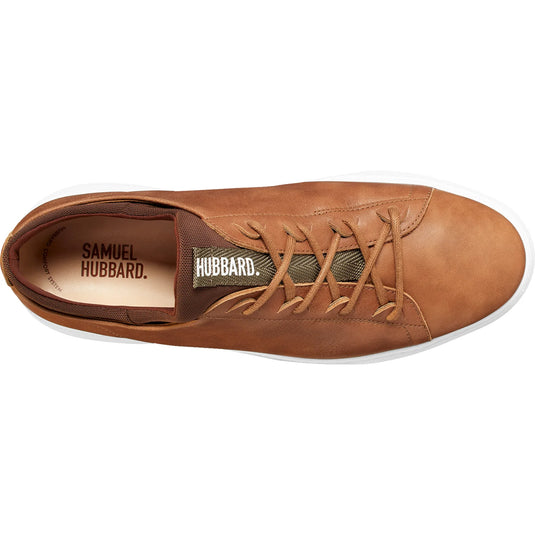 Samuel Hubbard Men's Hubbard Flight Burnished Tan Leather / White Sole