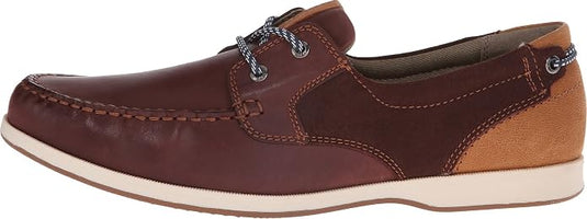 Florsheim Men's Riptide Moc Toe Oxford - Chestnut Smooth