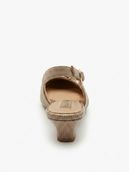 Beautifeel Women's Linda Champagne Luminous Suede
