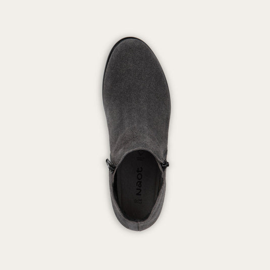 Naot Women's Helm Aura Bootie Black Embossed Suede
