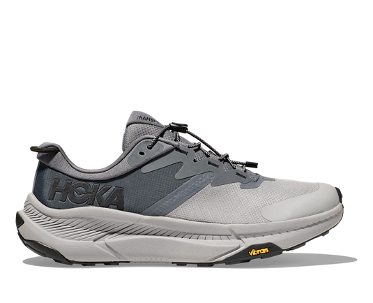 Hoka One One Mens Transport Trail Sneaker CASTLEROCK / BLACK