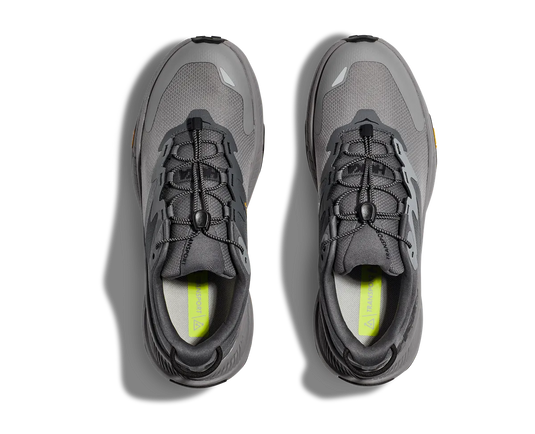 Hoka One One Mens Transport Trail Sneaker CASTLEROCK / BLACK